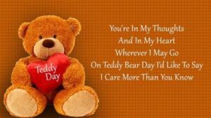 Teddy Day Wishes Image