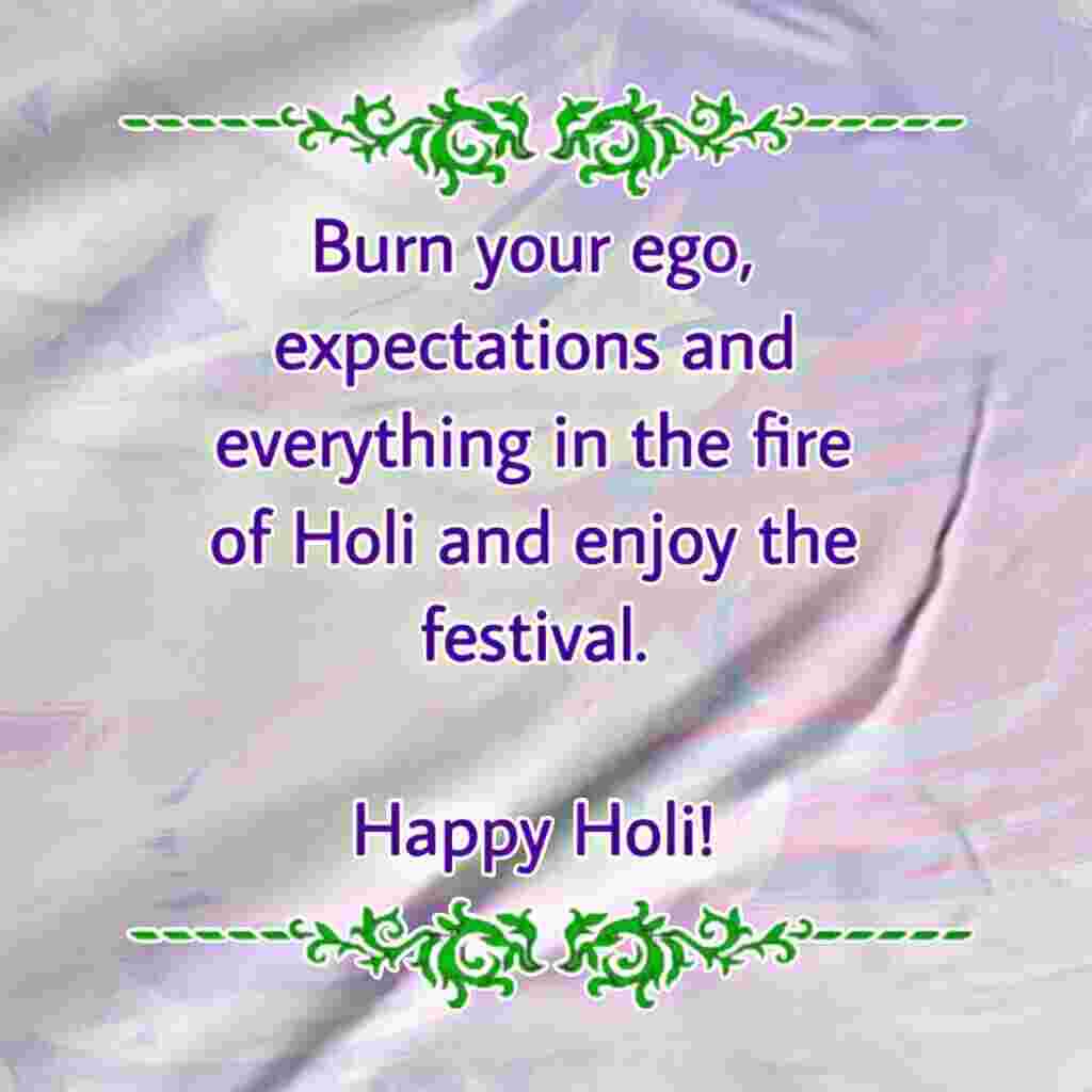 Holi Wishes in English