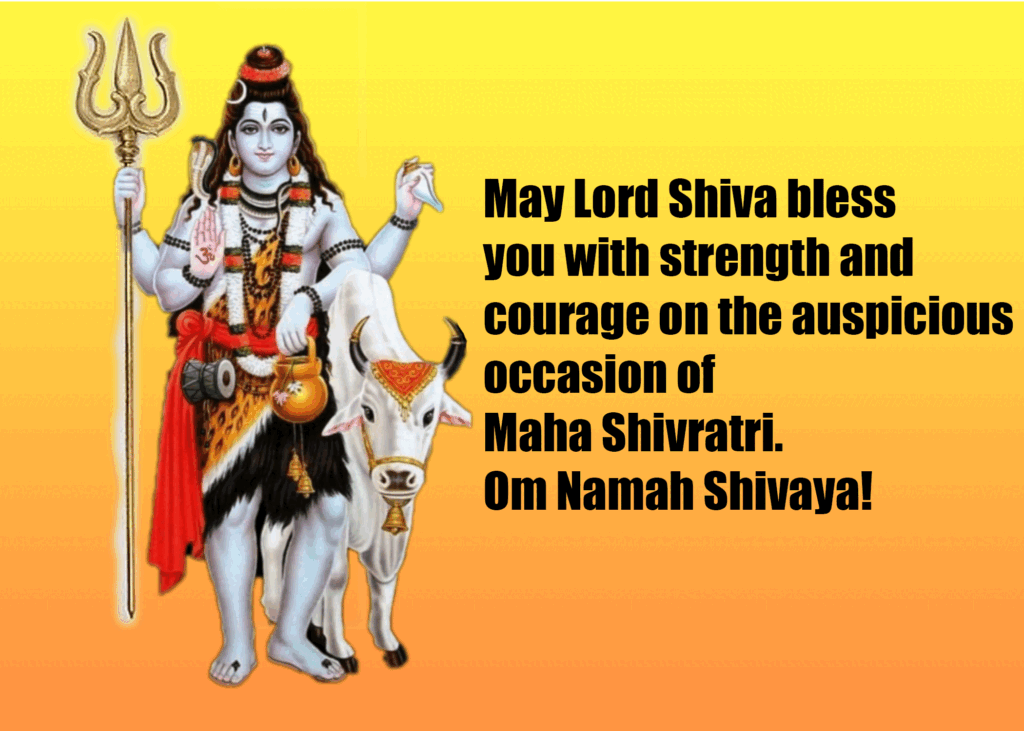 Maha Shivratri WhatsApp Wishes in English