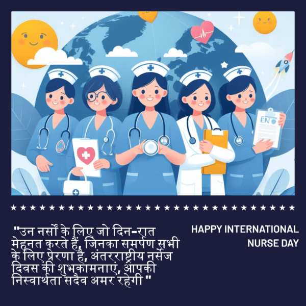 Happy International Nurses Day Greeting Image