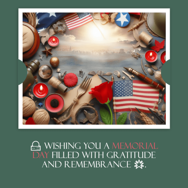 Happy National Memorial Day Greeting image