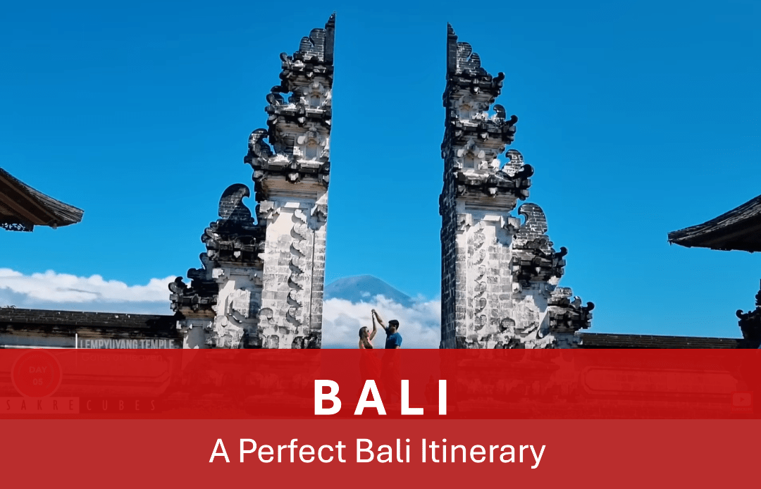 A Perfect Bali Itinerary 7 Days for couples